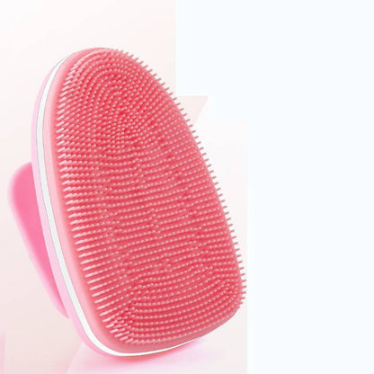 Household waterproof silicone massage bath brush