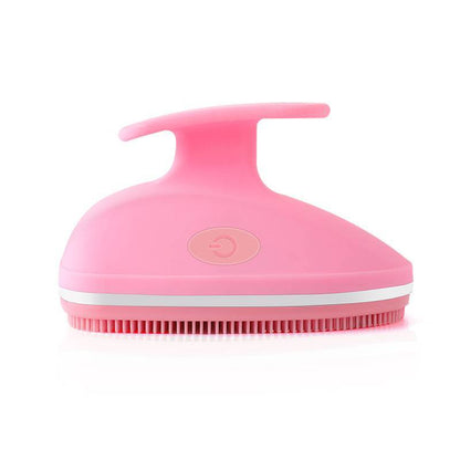 Household waterproof silicone massage bath brush