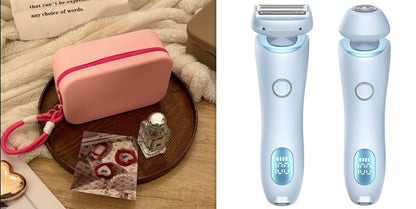 USB Rechargeable Trimmer Women Body Razor