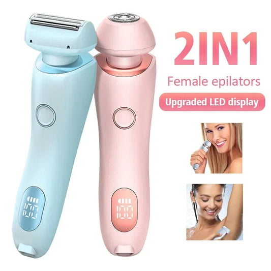 USB Rechargeable Trimmer Women Body Razor