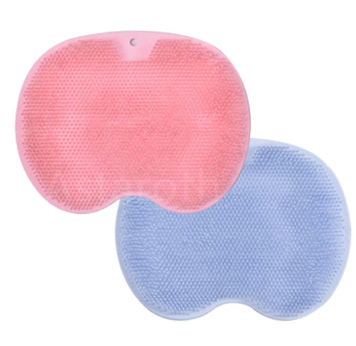 Non-slip Bath Mat Back Massage Brush